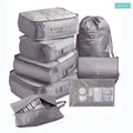 Kit 9 Bolsas Organizadoras Para Mala de Viagem STORAGE BAG - [PAGUE 6 LEVE 9 - SUPER PROMOÇÃO POR TEMPO LIMITADO]