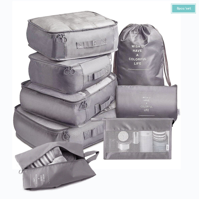 Kit 9 Bolsas Organizadoras Para Mala de Viagem STORAGE BAG - [PAGUE 6 LEVE 9 - SUPER PROMOÇÃO POR TEMPO LIMITADO]