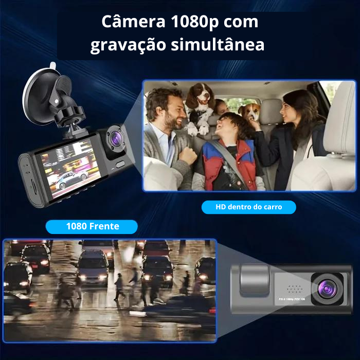 Vision PRO 4K - A Tecnologia e Segurança que faltava no Seu Carro